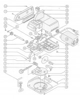 Proxxon 28150 Cut Off Saw Spare Parts
